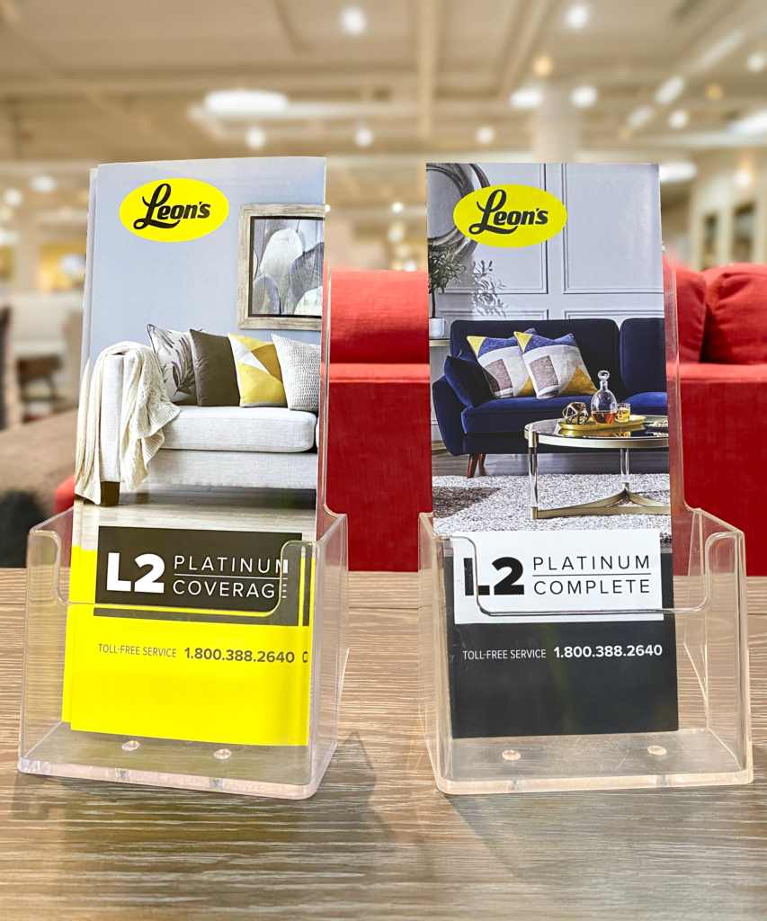 L2. brochures in store