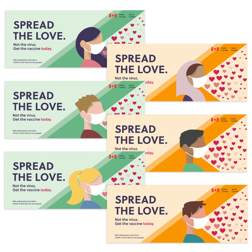 Spread the Love ads